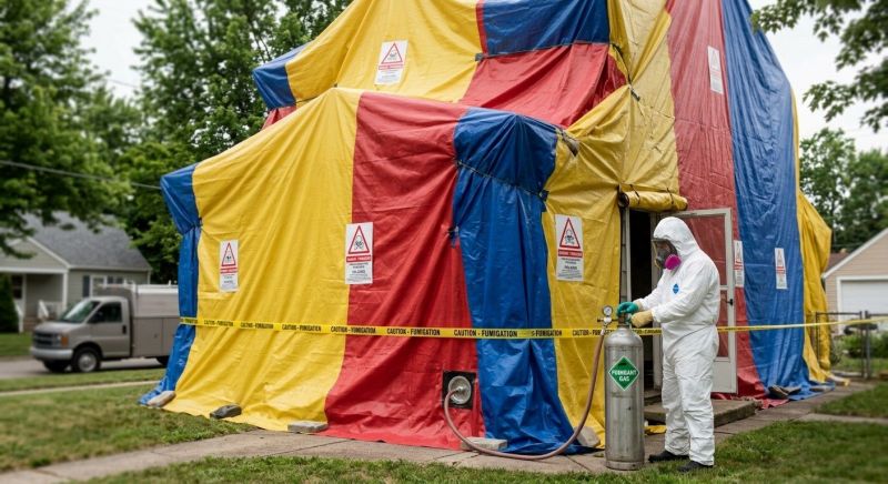 Commercial Fumigation in Fredericksburg, VA